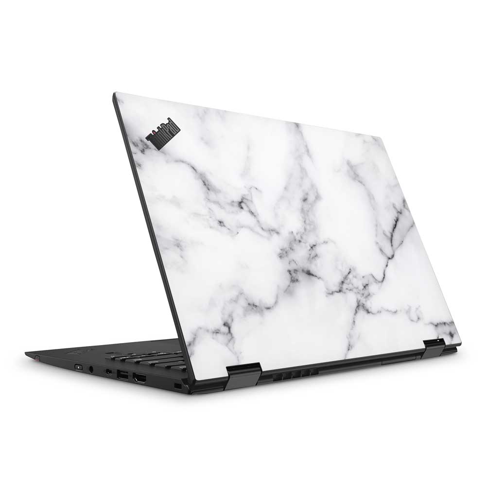 White Marble III Lenovo ThinkPad Yoga X1 G3 Skin