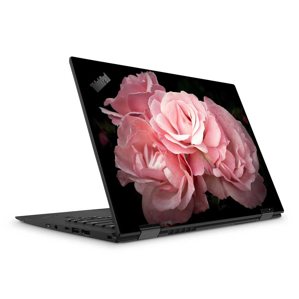 Pink Roses Lenovo ThinkPad Yoga X1 G3 Skin