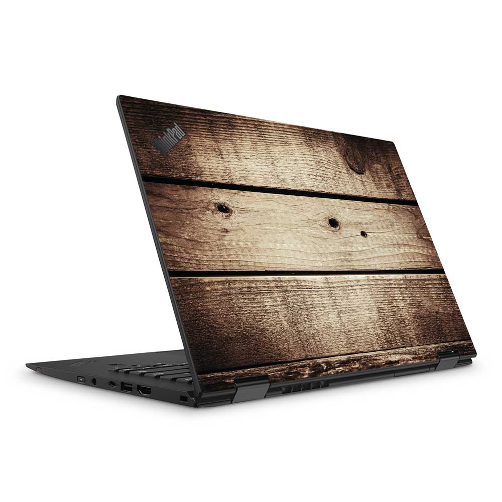 Vintage Wood Lenovo ThinkPad Yoga X1 G3 Skin