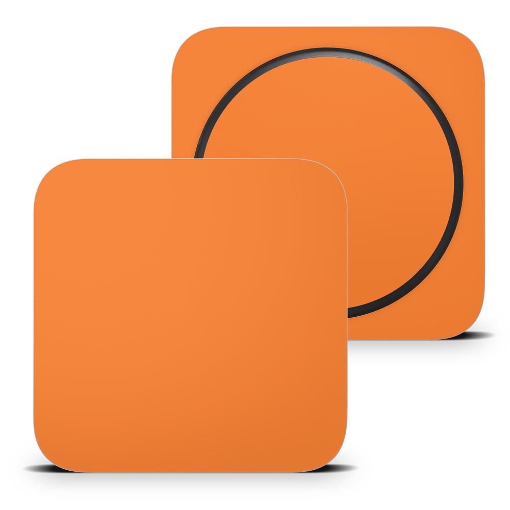 Orange Apple Mac Mini M1 2021 Skin