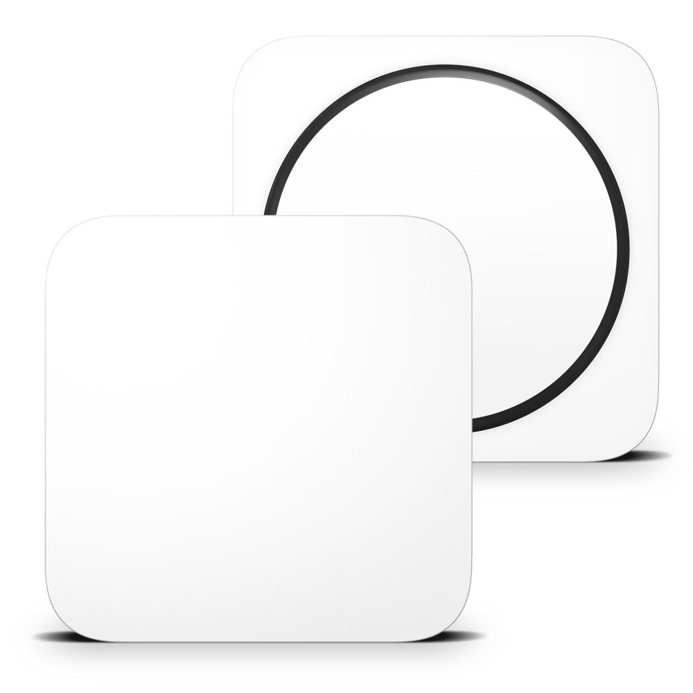 White Apple Mac Mini M1 2021 Skin