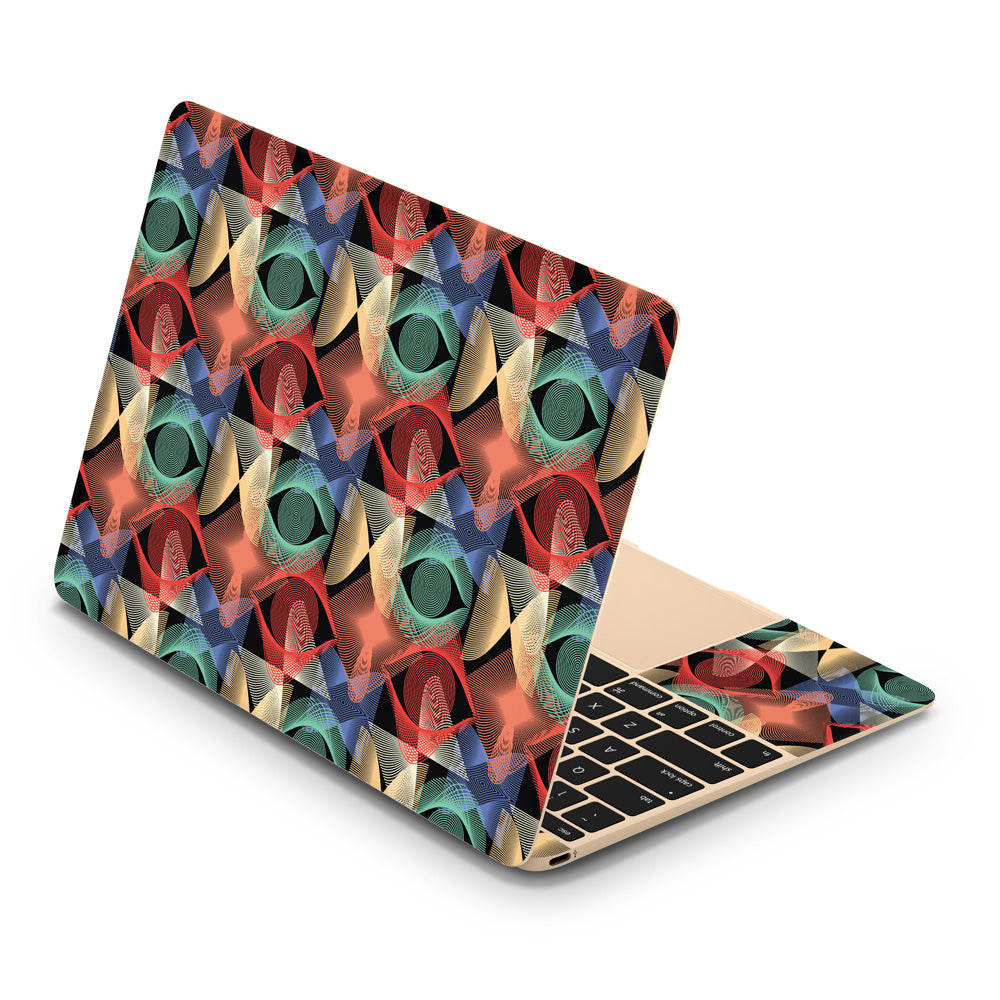 Moire Retro MacBook 12 Skin