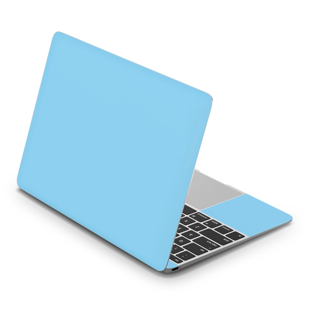 Baby Blue MacBook 12 Skin