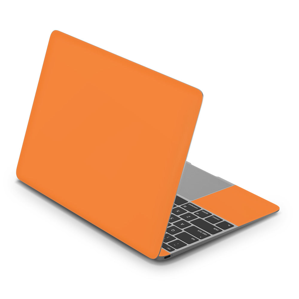 Orange MacBook 12 Skin