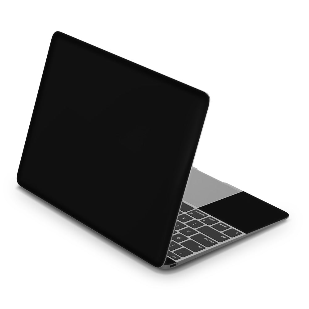 Black MacBook 12 Skin
