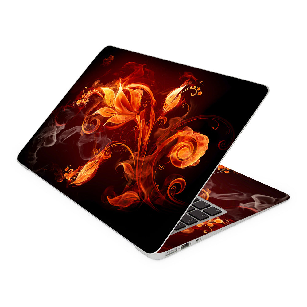 Fire Flower MacBook Air 13 Skin