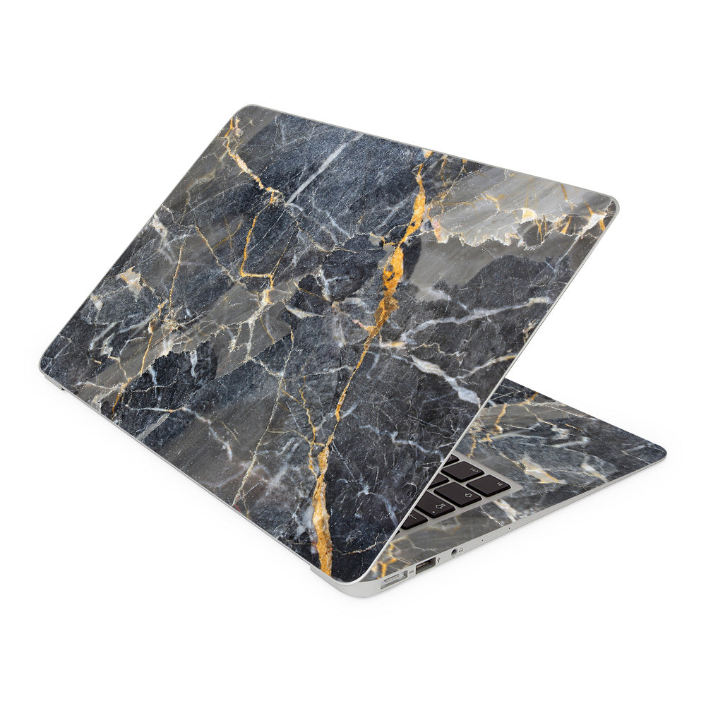 Slate Gold Marble MacBook Air 13 Skin