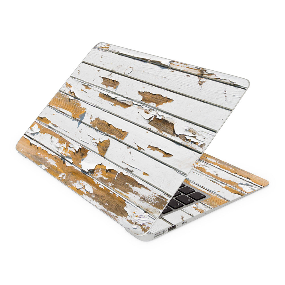 Peeling Wood Panels MacBook Air 13 Skin