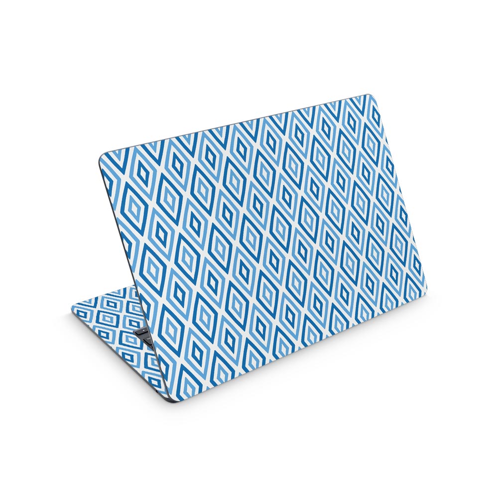 Geo Rhombus Blue MacBook Air 15 M2 (2023) Skin