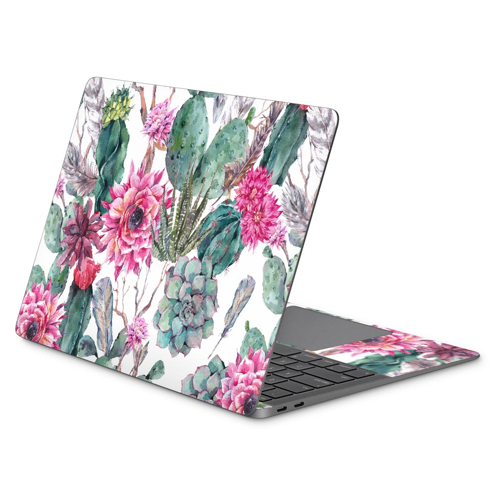 Cactus Rose Watercolour MacBook Air 13 (2018) Skin