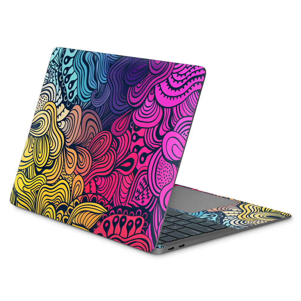 Floral Form MacBook Air 13 (2018) Skin