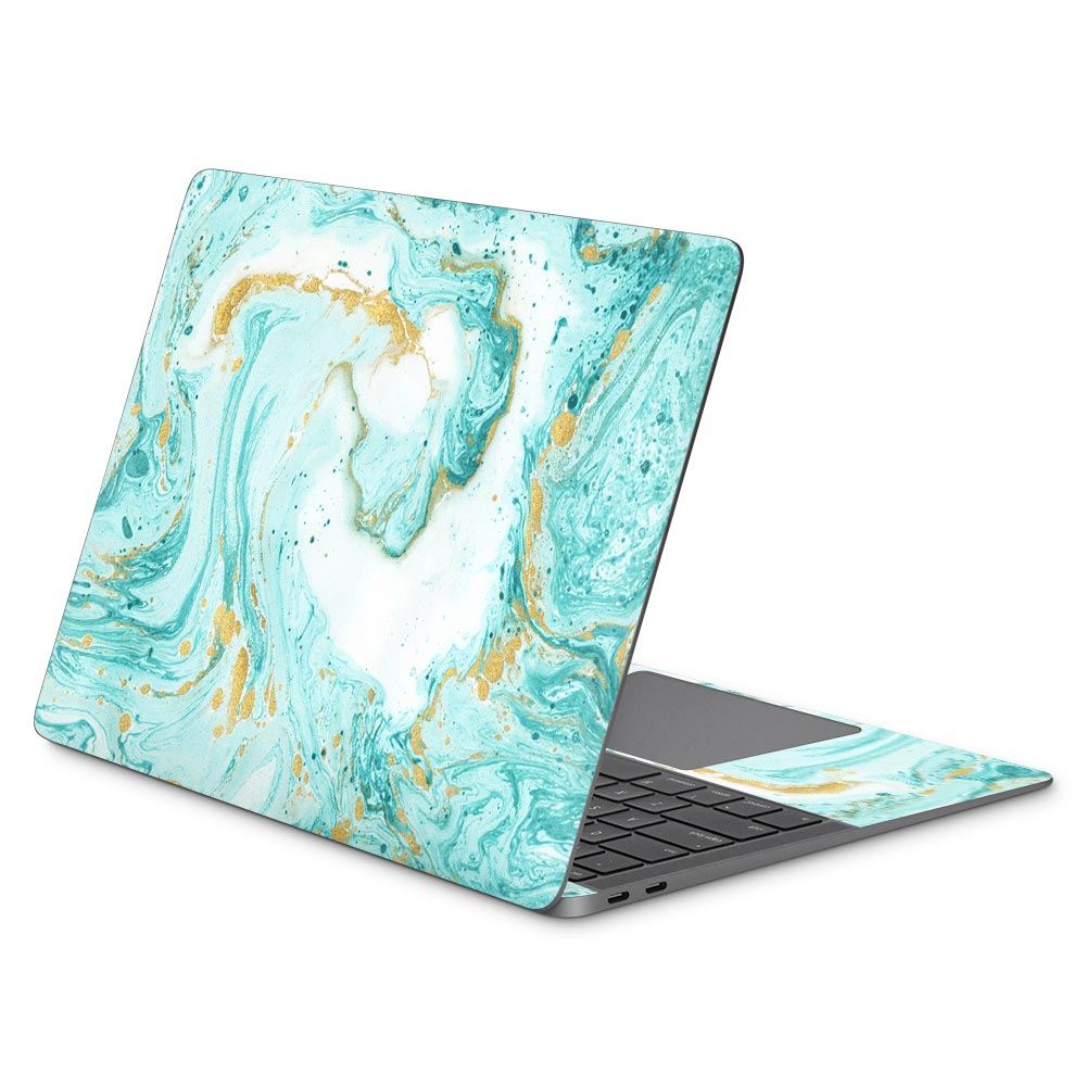 Ocean Marble Swirl MacBook Air 13 (2018) Skin