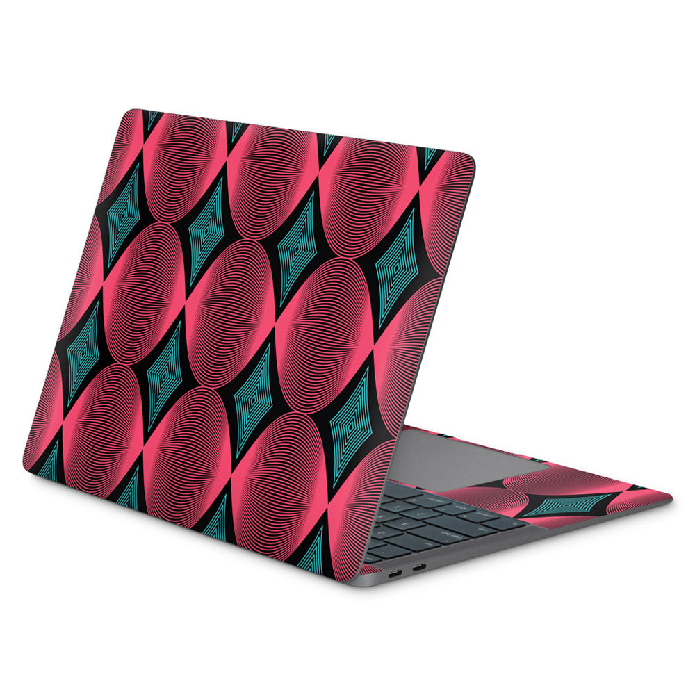 Pink Moire MacBook Air 13 (2018) Skin