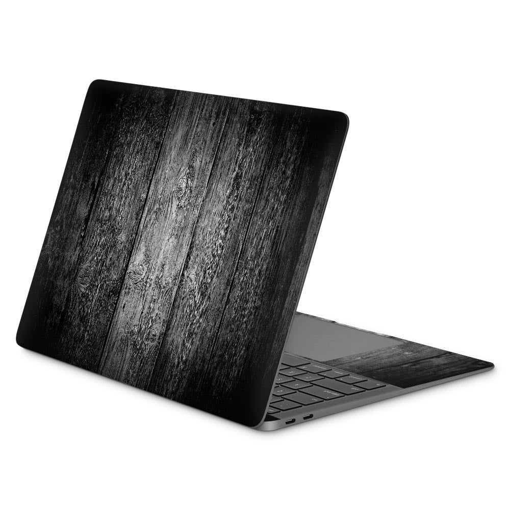 Black Timber V2 MacBook Air 13 (2018) Skin