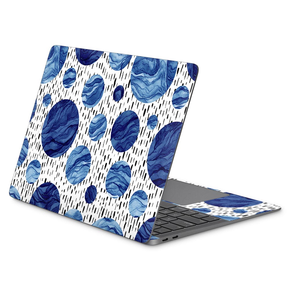 Blue Wave Drops MacBook Air 13 (2018) Skin