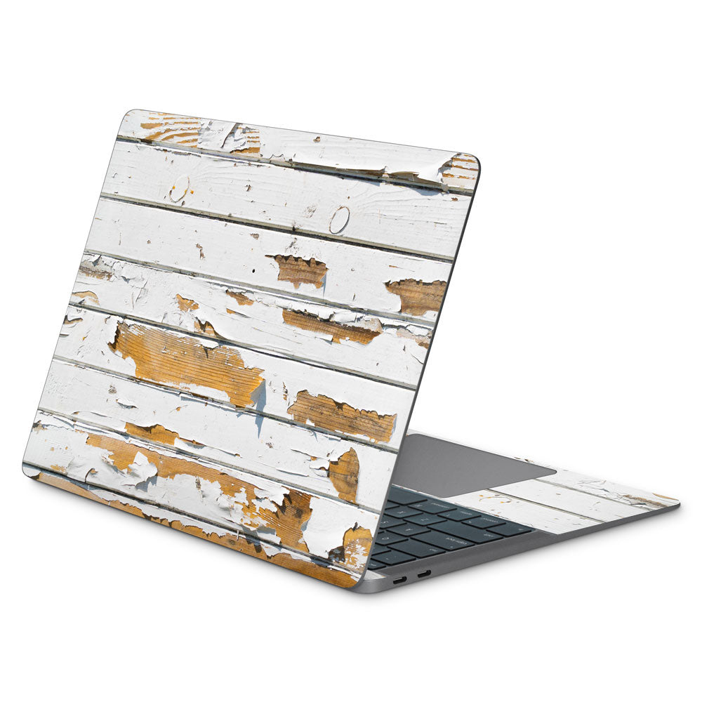 Peeling Wood Panels MacBook Air 13 (2018) Skin