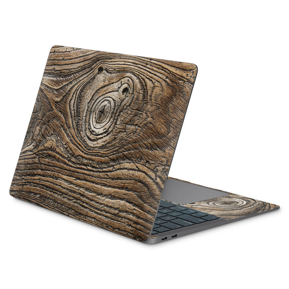 Vintage Knotted Wood MacBook Air 13 (2018) Skin