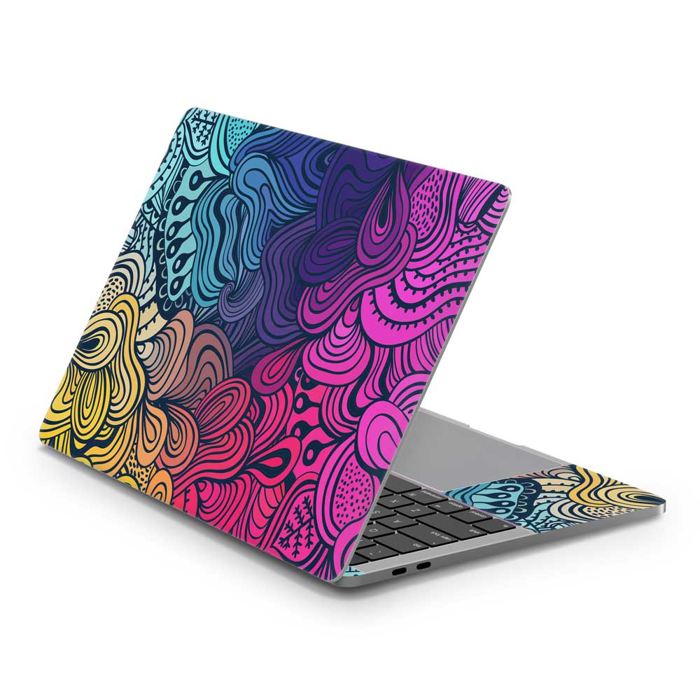 Floral Form MacBook Pro 13 (2016+) Skin