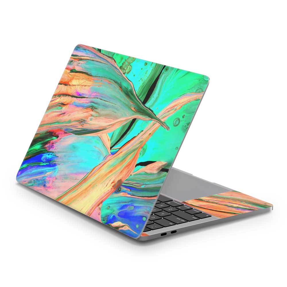 Liquid Colour Petals MacBook Pro 13 Skin