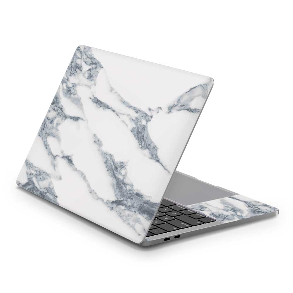 Fuzzy Grey Marble MacBook Pro 13 (2016+) Skin