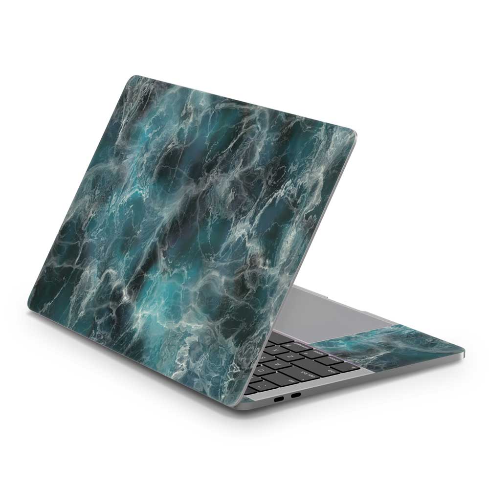Blue Ocean Marble MacBook Pro 13 (2016+) Skin