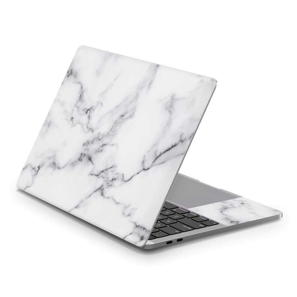 White Marble III MacBook Pro 13 Skin
