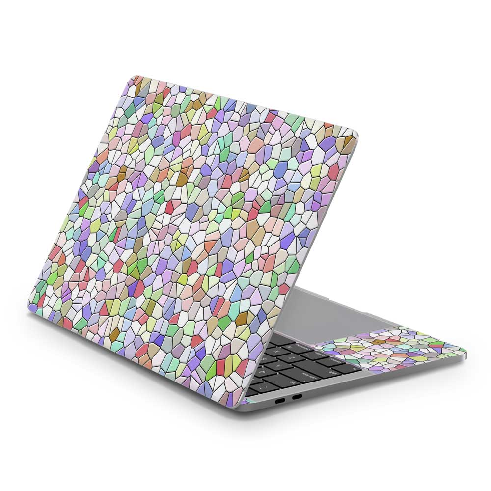 Mosaic Abstract MacBook Pro 13 Skin