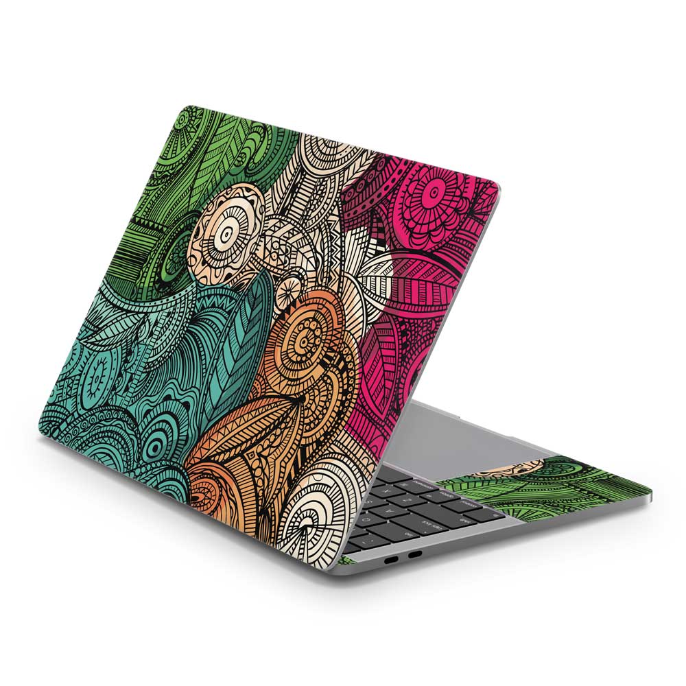 Paisley Colour MacBook Pro 13 (2016) Skin