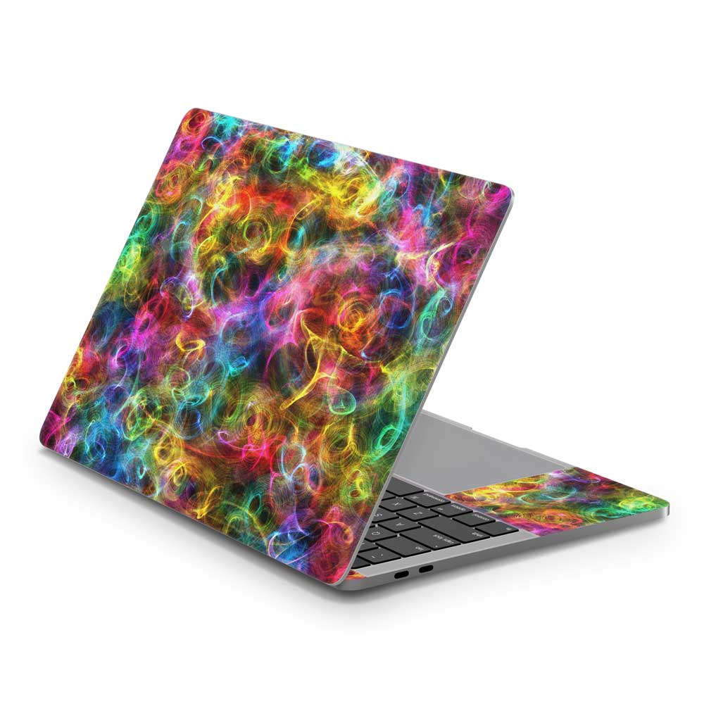 Rainbow Fluffy MacBook Pro 13 (2016+) Skin