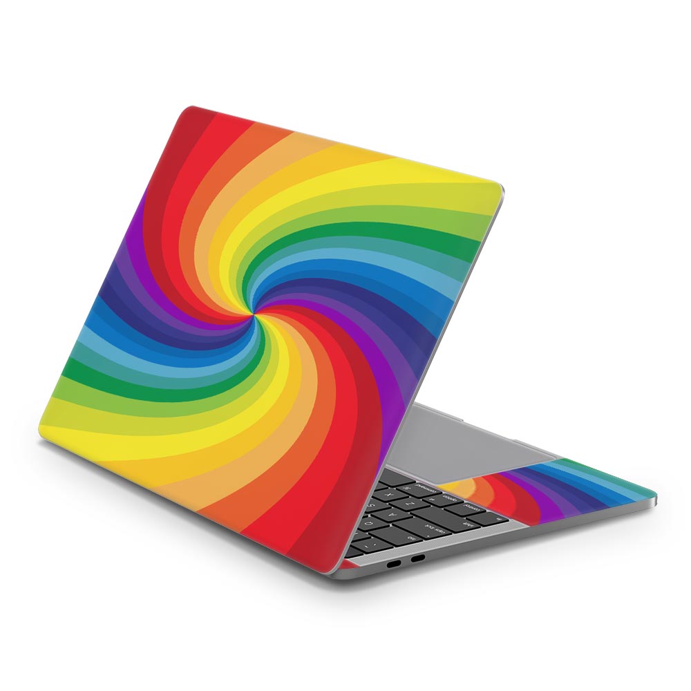 Rainbow Trance MacBook Pro 13 (2016) Skin