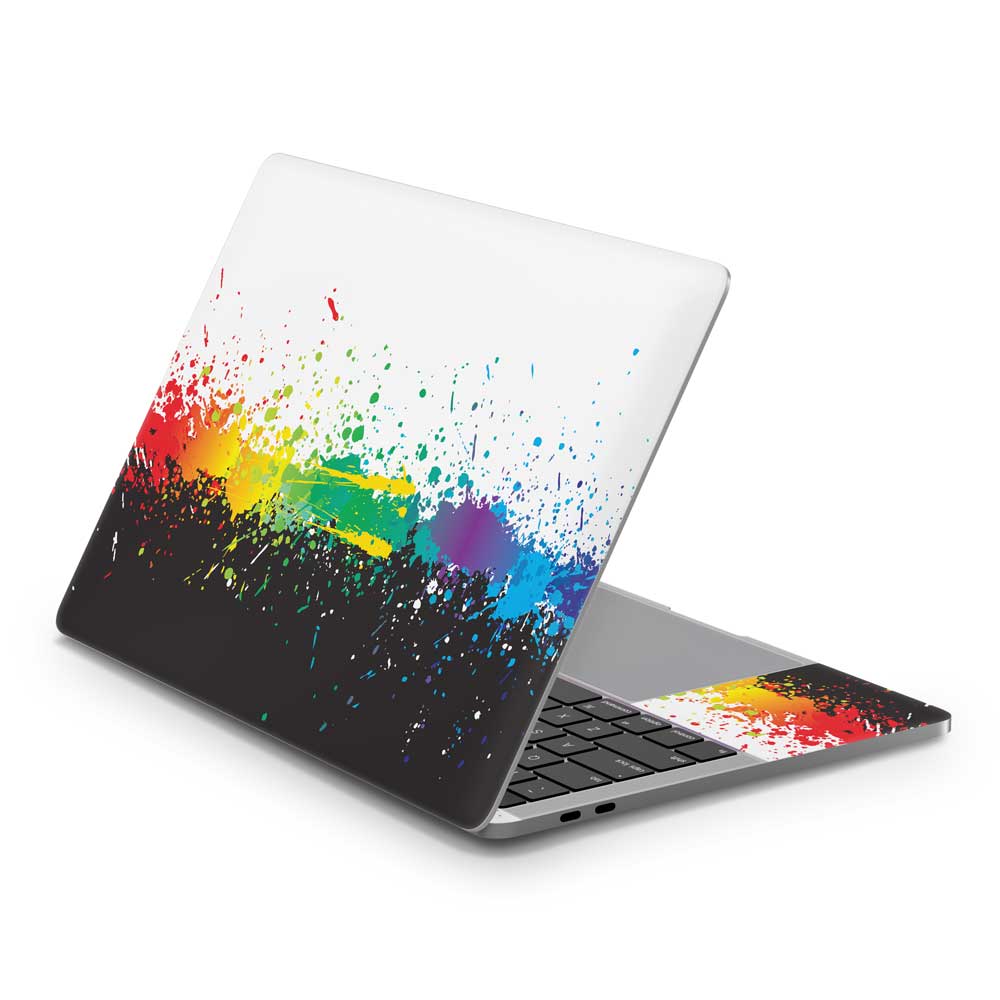 Rainbow Splash MacBook Pro 13 (2016+) Skin