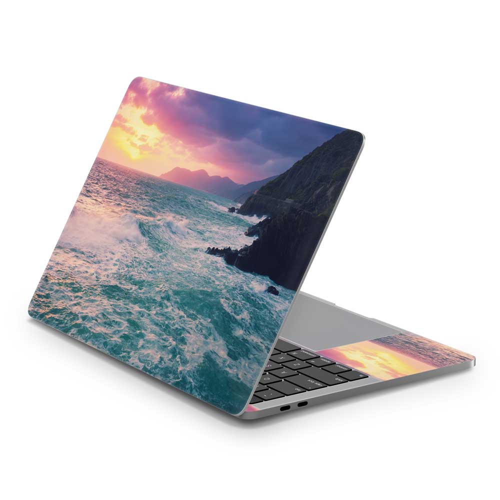 Sunset over Rocks MacBook Pro 13 (2016) Skin