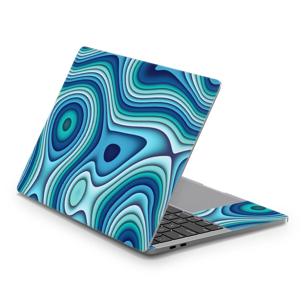 Wavy Fractal MacBook Pro 13 (2016) Skin