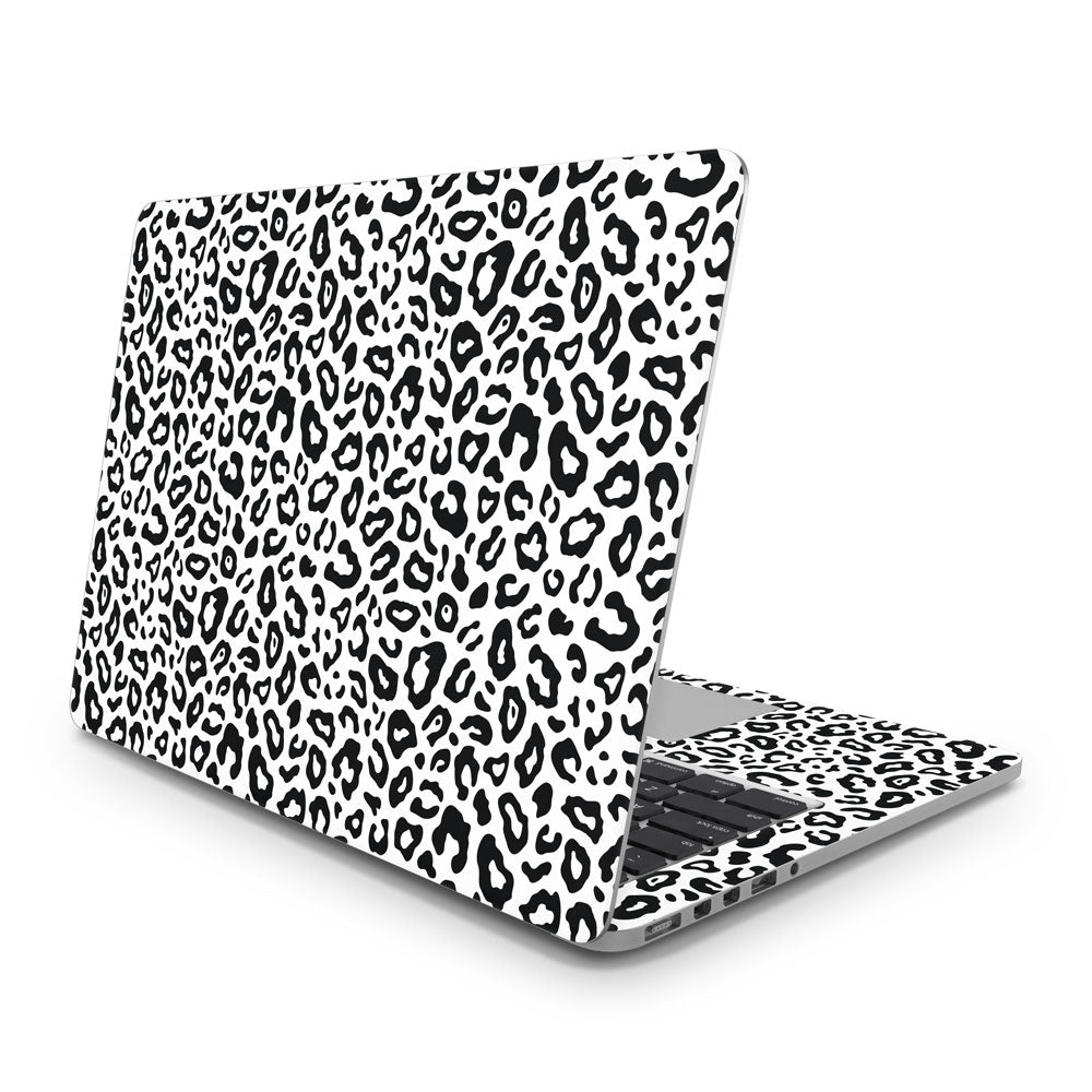 BW Leopard MacBook Pro Retina Skin