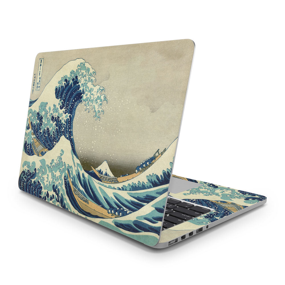 The Great Wave MacBook Pro Retina Skin