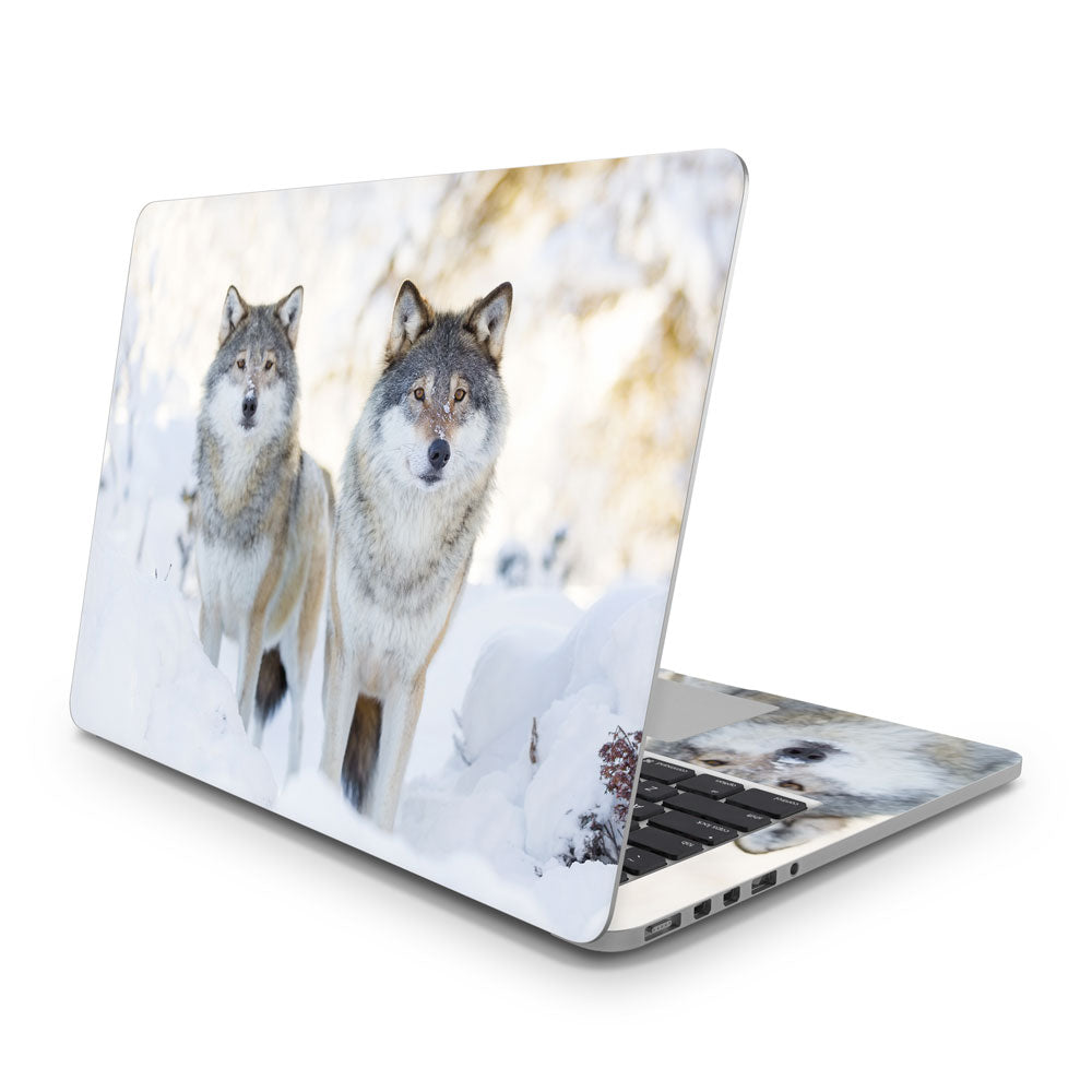 Snow Wolves MacBook Pro Retina Skin