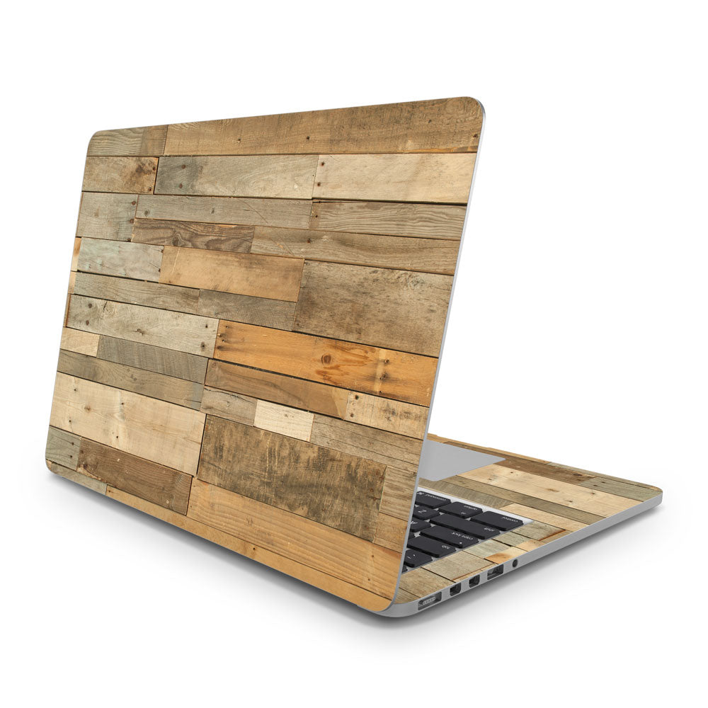 Reclaimed Wood MacBook Pro Retina Skin