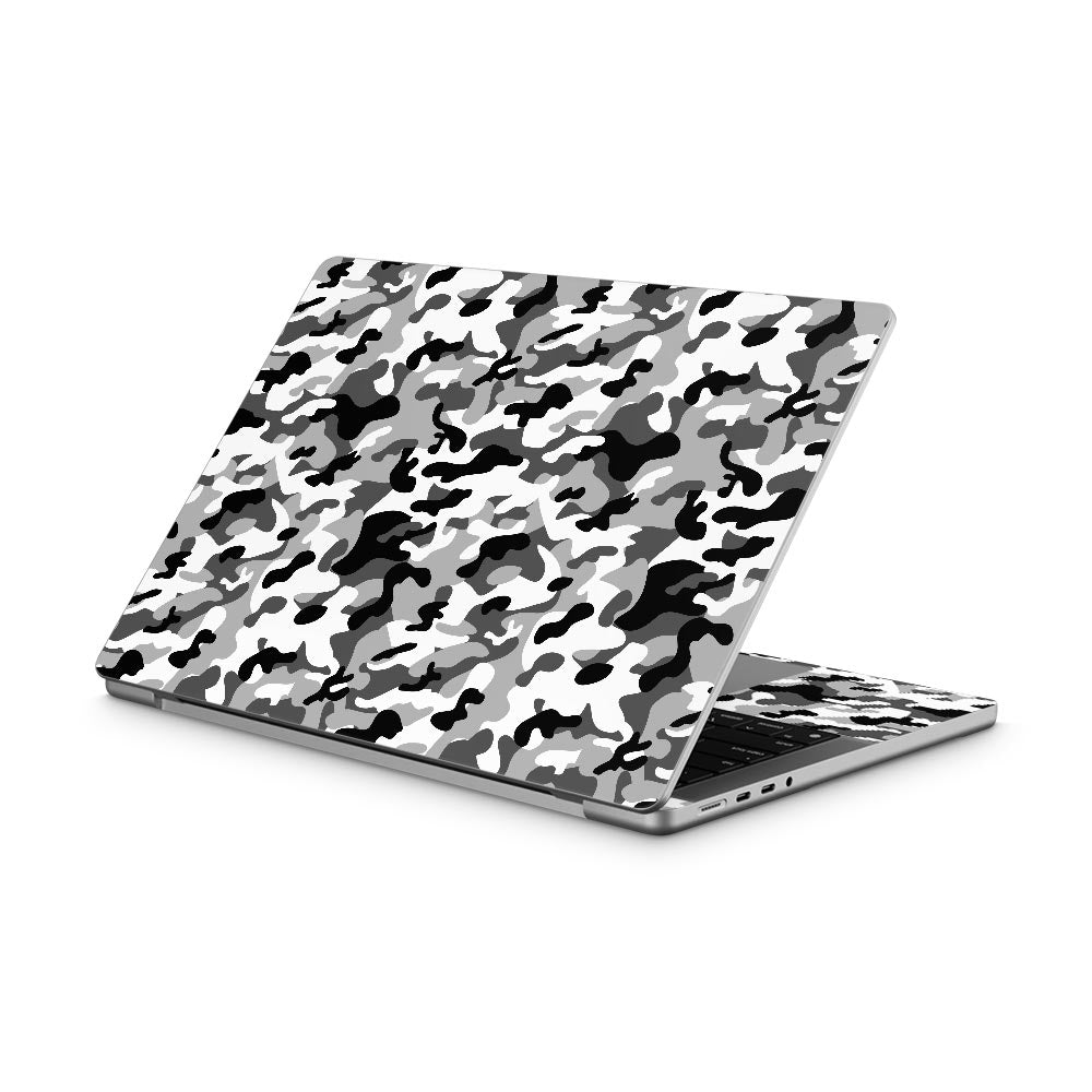 Snow Camo MacBook Pro 14 (2021) Skin