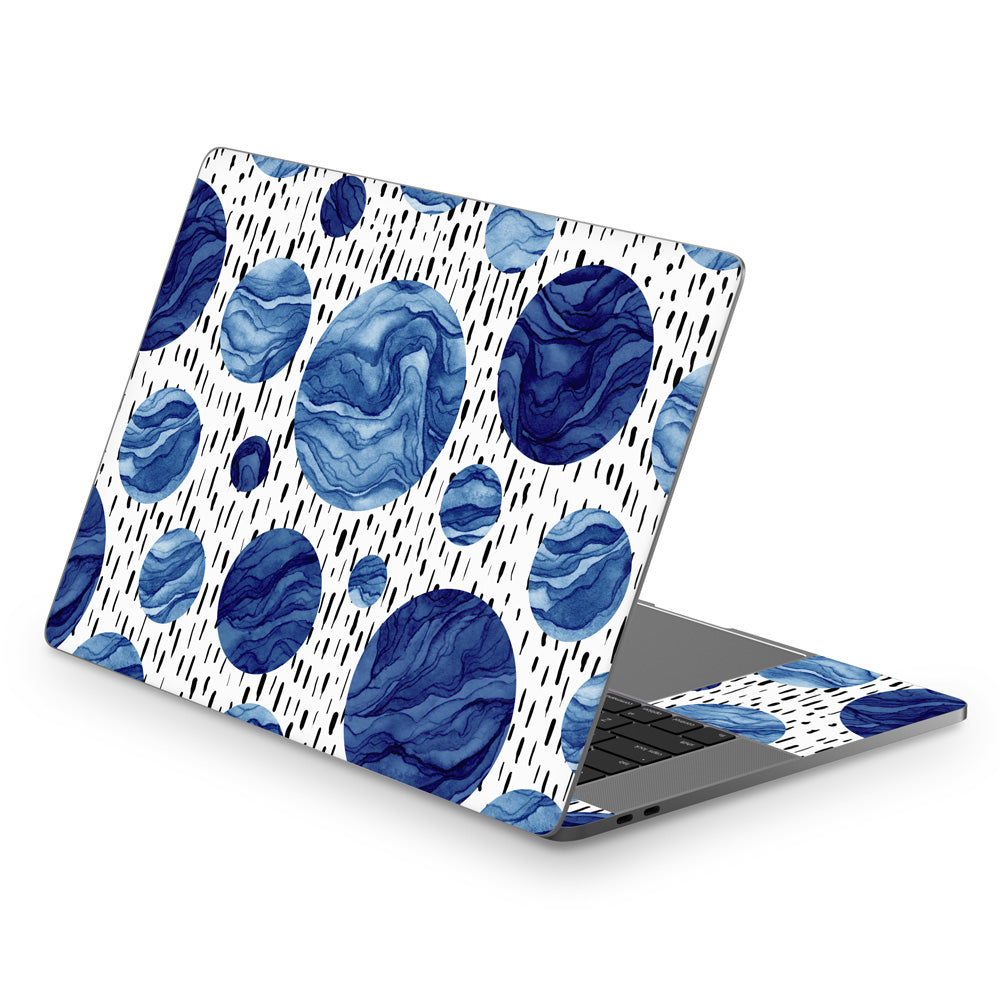 Blue Wave Drops MacBook Pro 15 (2016) Skin