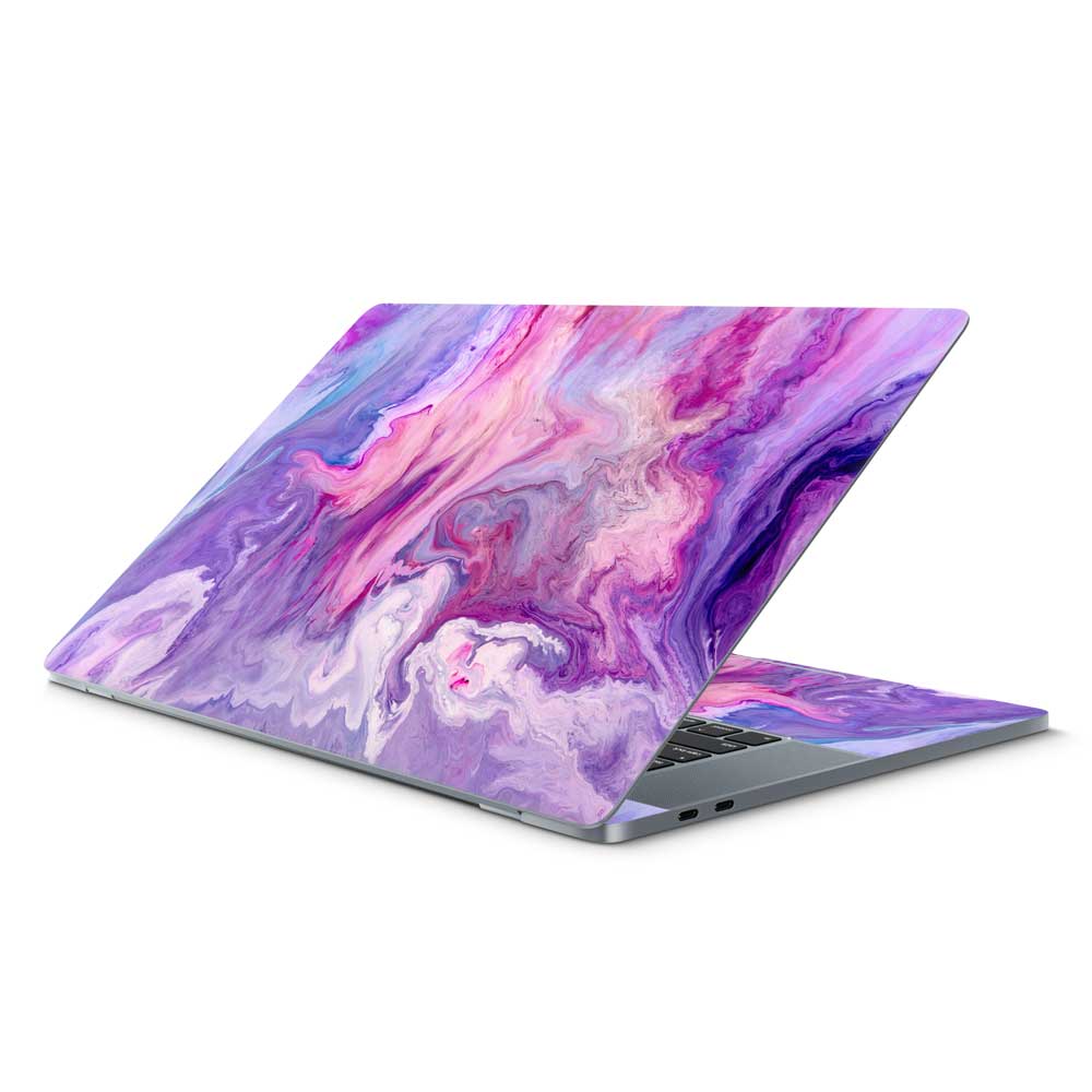 Purple Marble Swirl MacBook Pro 16 (2019) Skin
