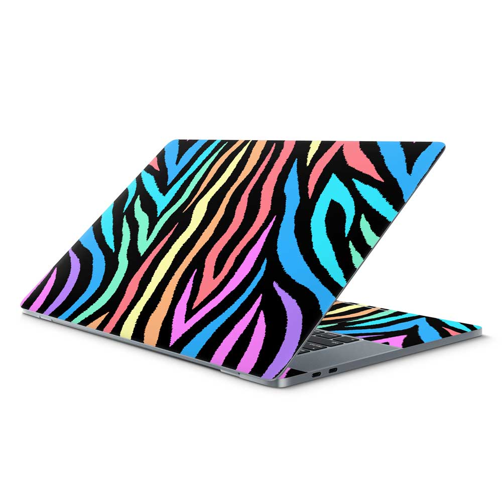 Rainbow Zebra MacBook Pro 16 (2019) Skin