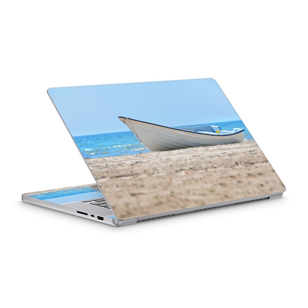 Beach Boat MacBook Pro 16 (2021) Skin