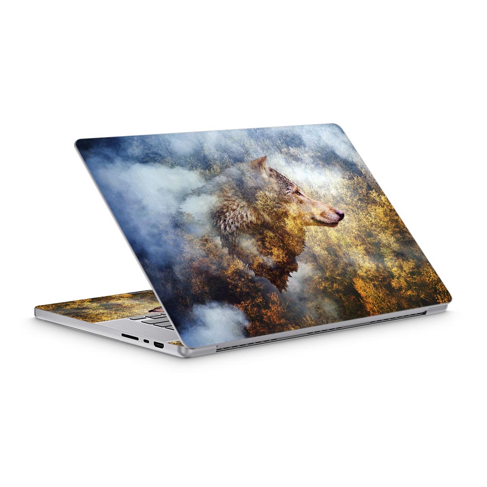 Forest Wolf MacBook Pro 16 (2021) Skin