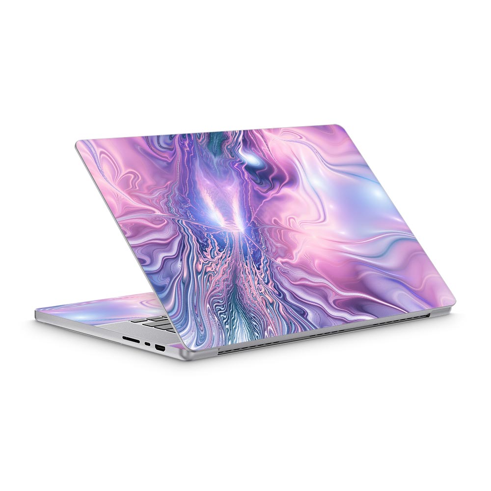 Fractal Marble MacBook Pro 16 (2021) Skin