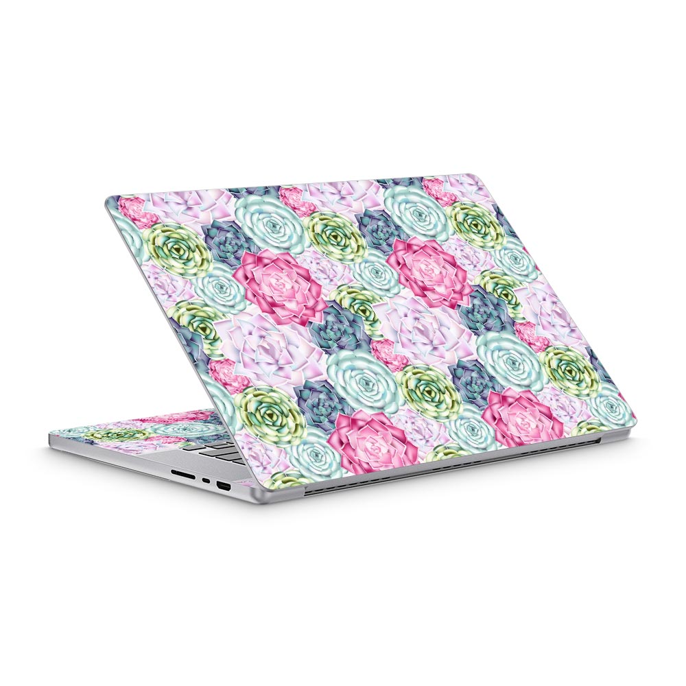 Succulent Pastel MacBook Pro 16 (2021) Skin