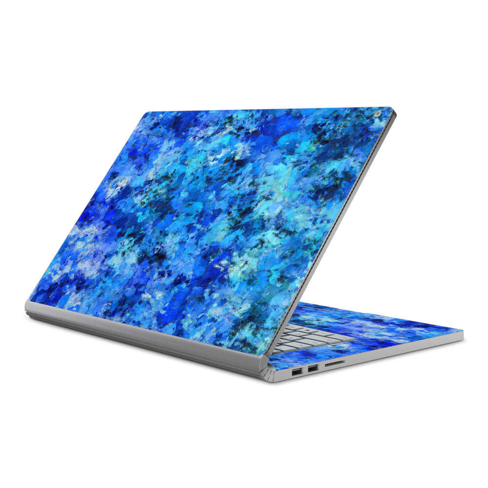 Aqua Blue Microsoft Surface Book 2 15 Skin