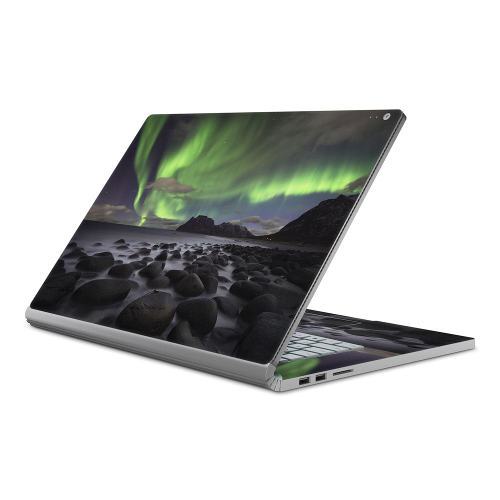 Aurora Rocks Microsoft Surface Book 2 15 Skin