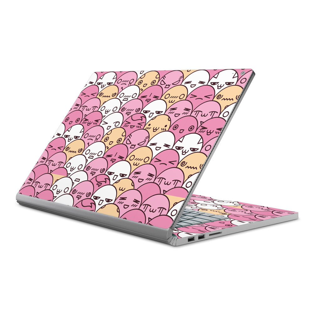 Kawaii Crowd Microsoft Surface Book 2 15 Skin