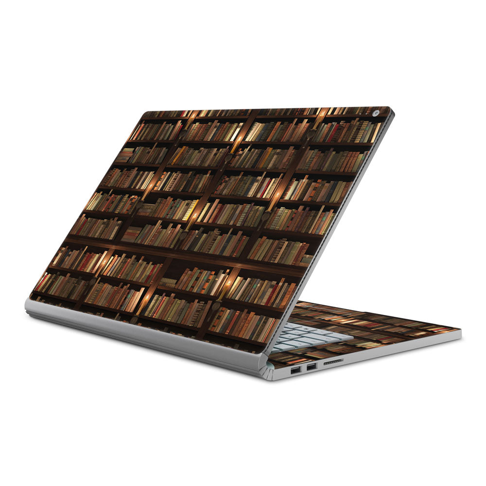 Library Microsoft Surface Book 2 15 Skin