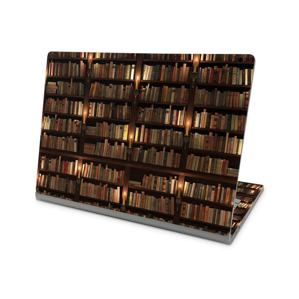 Library Microsoft Surface Book Skin